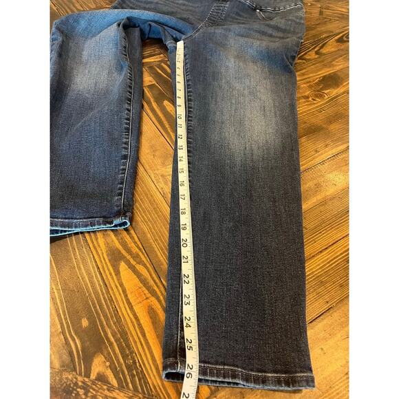 Chicos Women 14 Pull On Ankle Jeggings Elastic Academia Plus size Comfy Casual - Picture 5 of 8